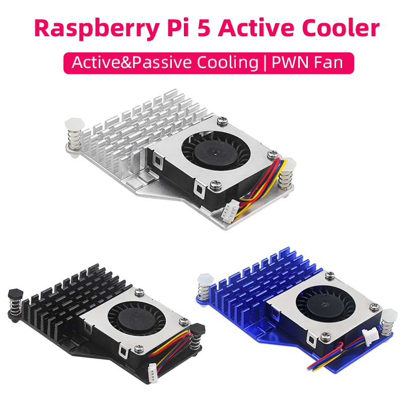 Pi Cooler - Raspberry Pi 5 Radiator pendingin aktif