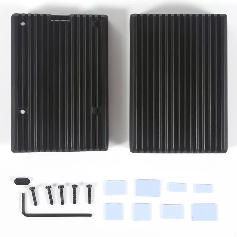 Pi 5 Case - Casing Logam Aluminium Raspberry Pi 5