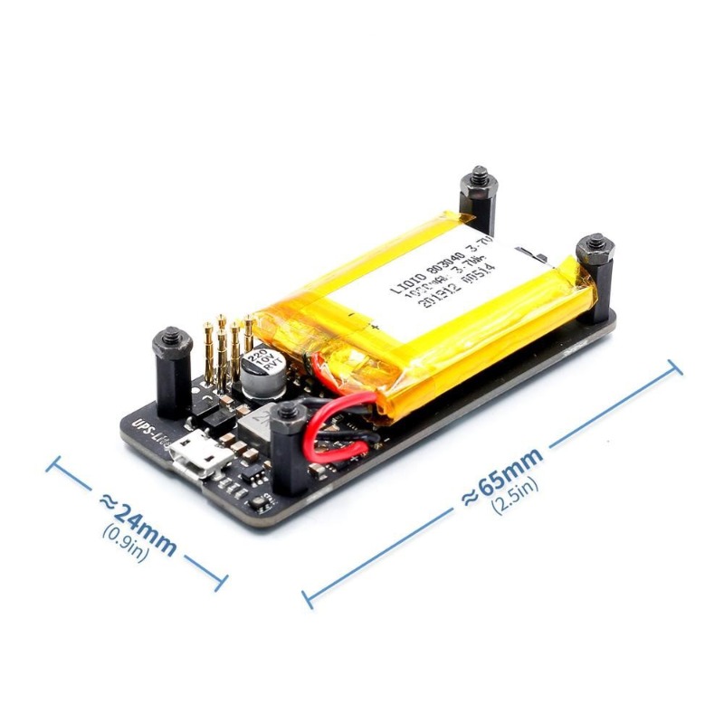 Pi Zero - Modul UPS-Lite untuk Seri Raspberry Pi