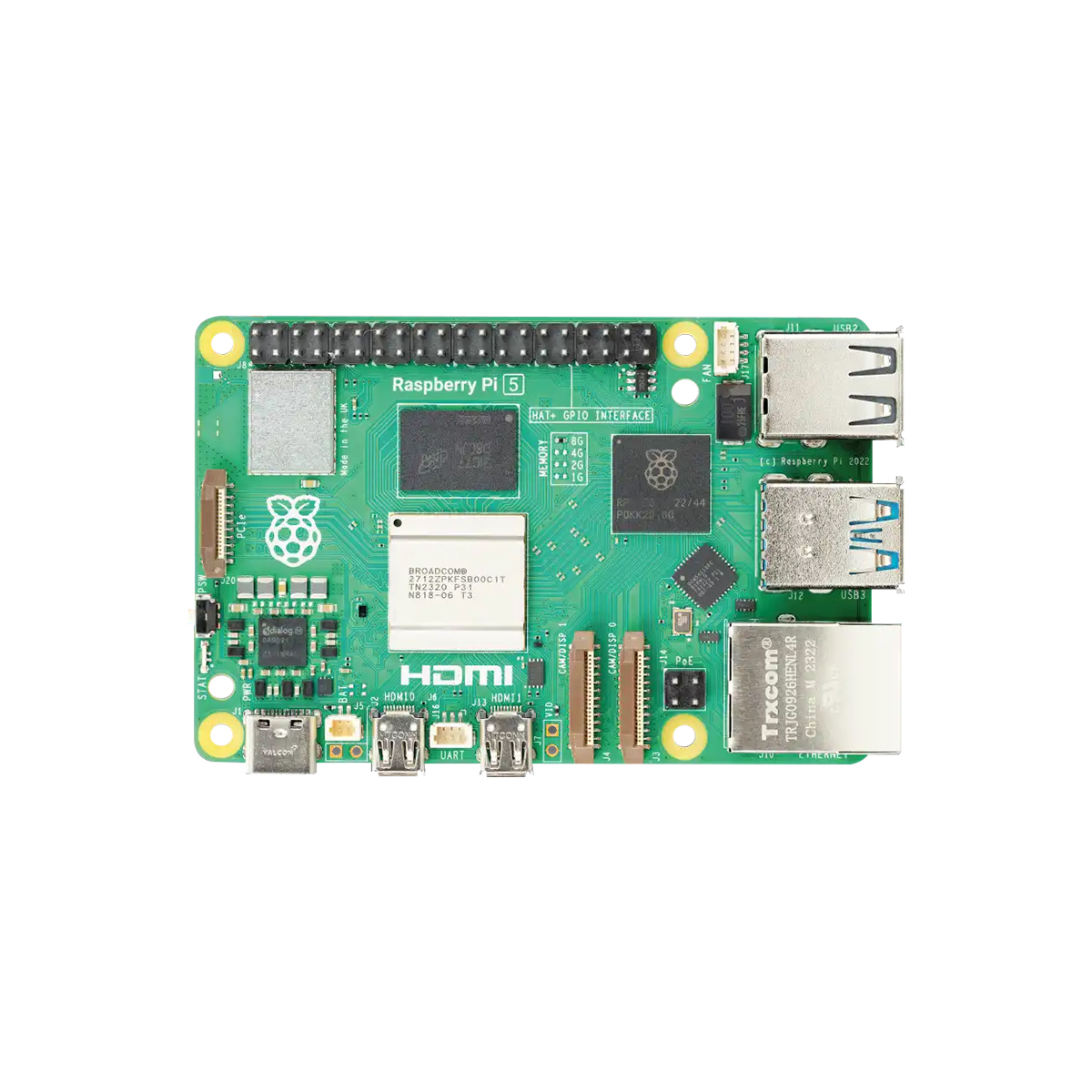 Raspberry Pi 5 4G/8G Pengontro - Raspberry Pi ulasan dan harga