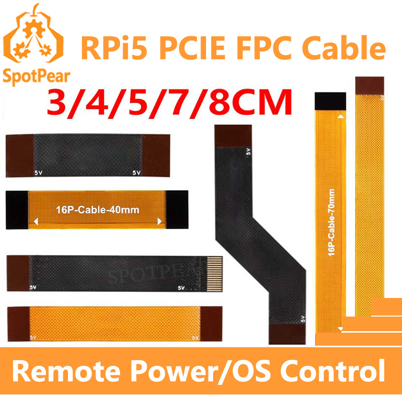 Kabel Raspberry Pi 5 PCIE FPC, - Raspberry Pi 4 ulasan dan harga