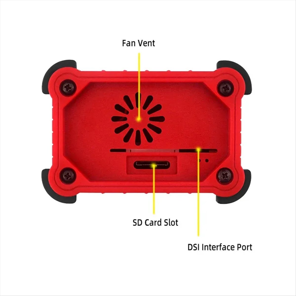 T1032C-Untuk Pi 4, Casing Alum - Pi 4 Case ulasan dan harga