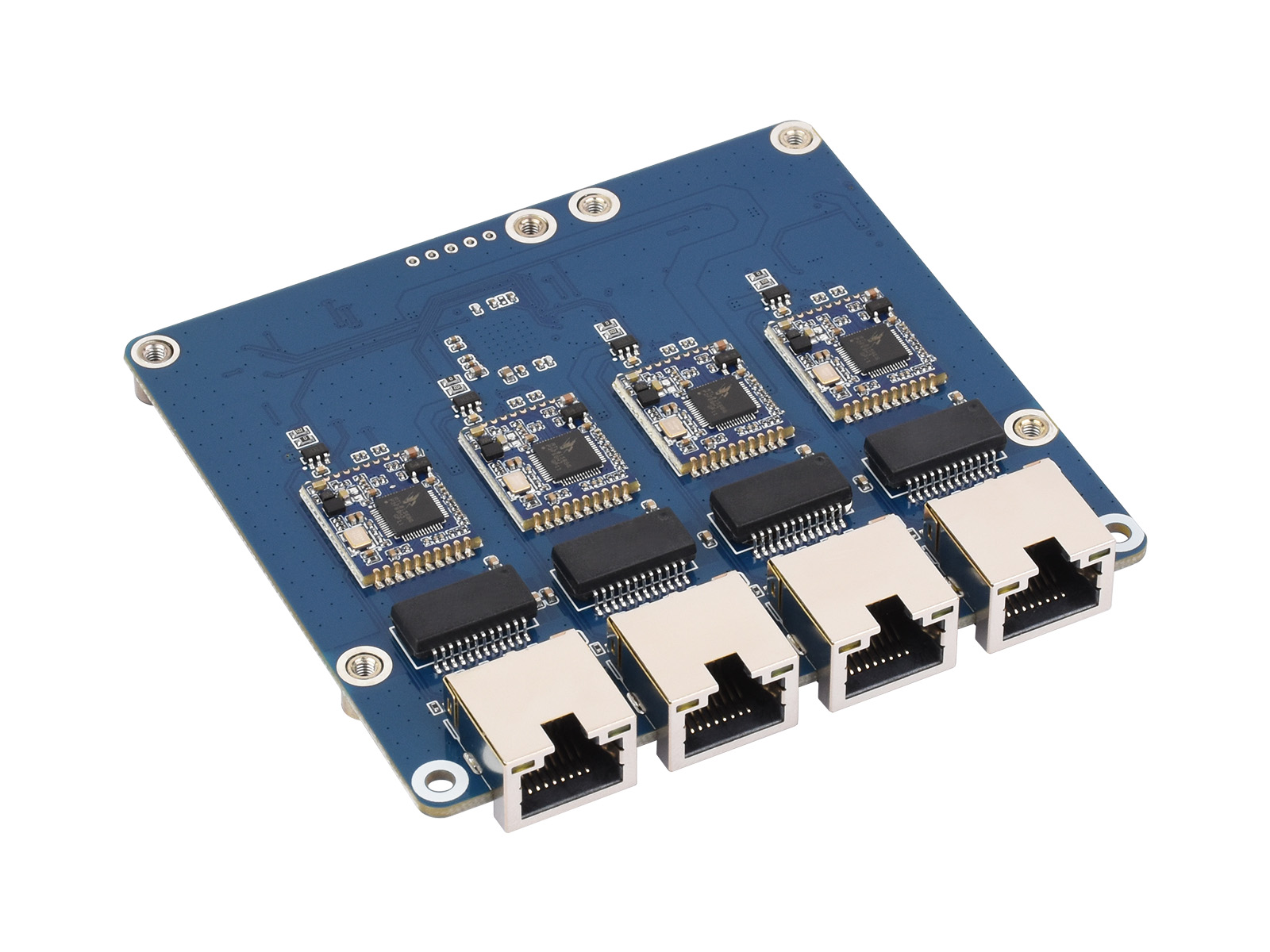 Waveshare PCIe KE 4-Ch Gigabit - Raspberry Pi 5 ulasan dan harga