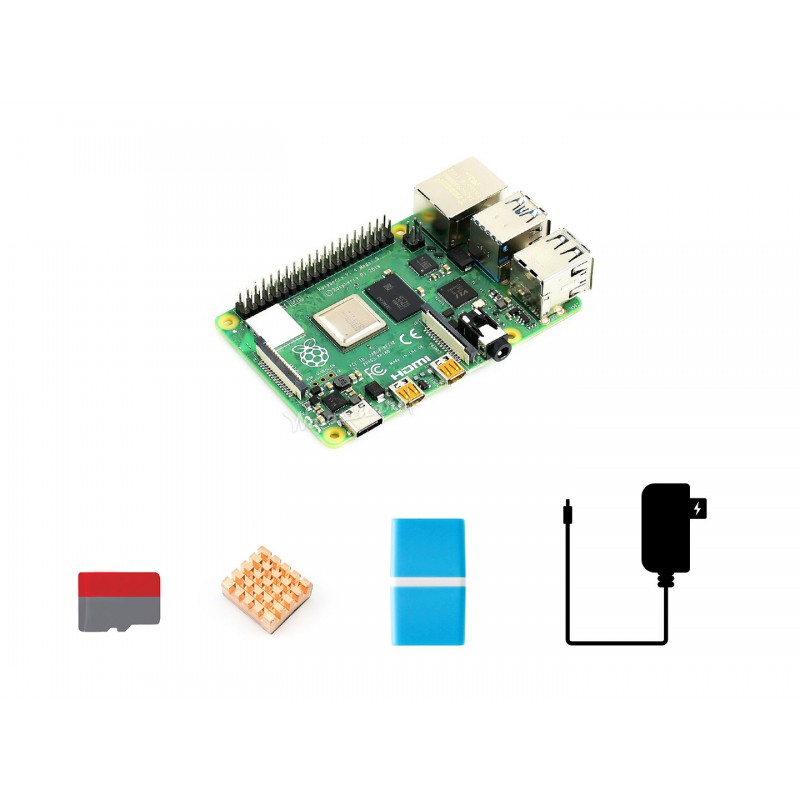 Raspberry Pi 4 Model B Starter - Pi Power Supply ulasan dan harga