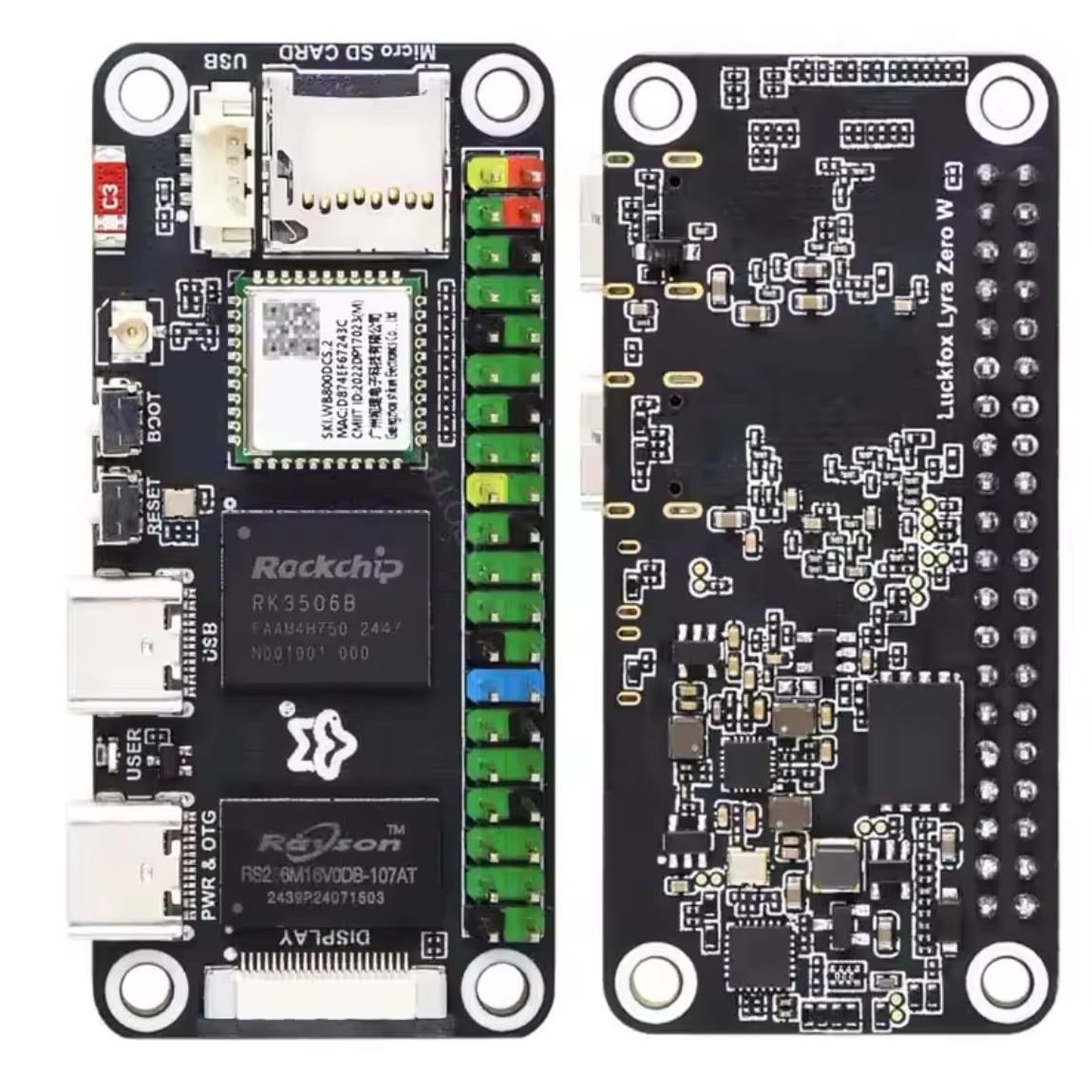 Luckfox Lyra Zero W RK3506B Ro - Pi Display ulasan dan harga
