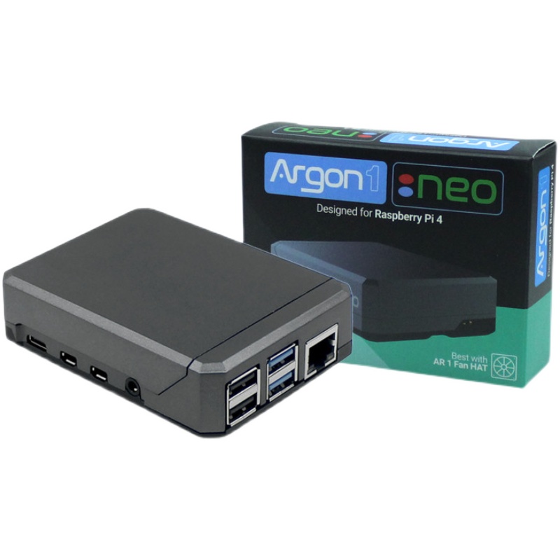 Raspberry beri Pi 4 Argon NEO  - Pi 4 Case ulasan dan harga