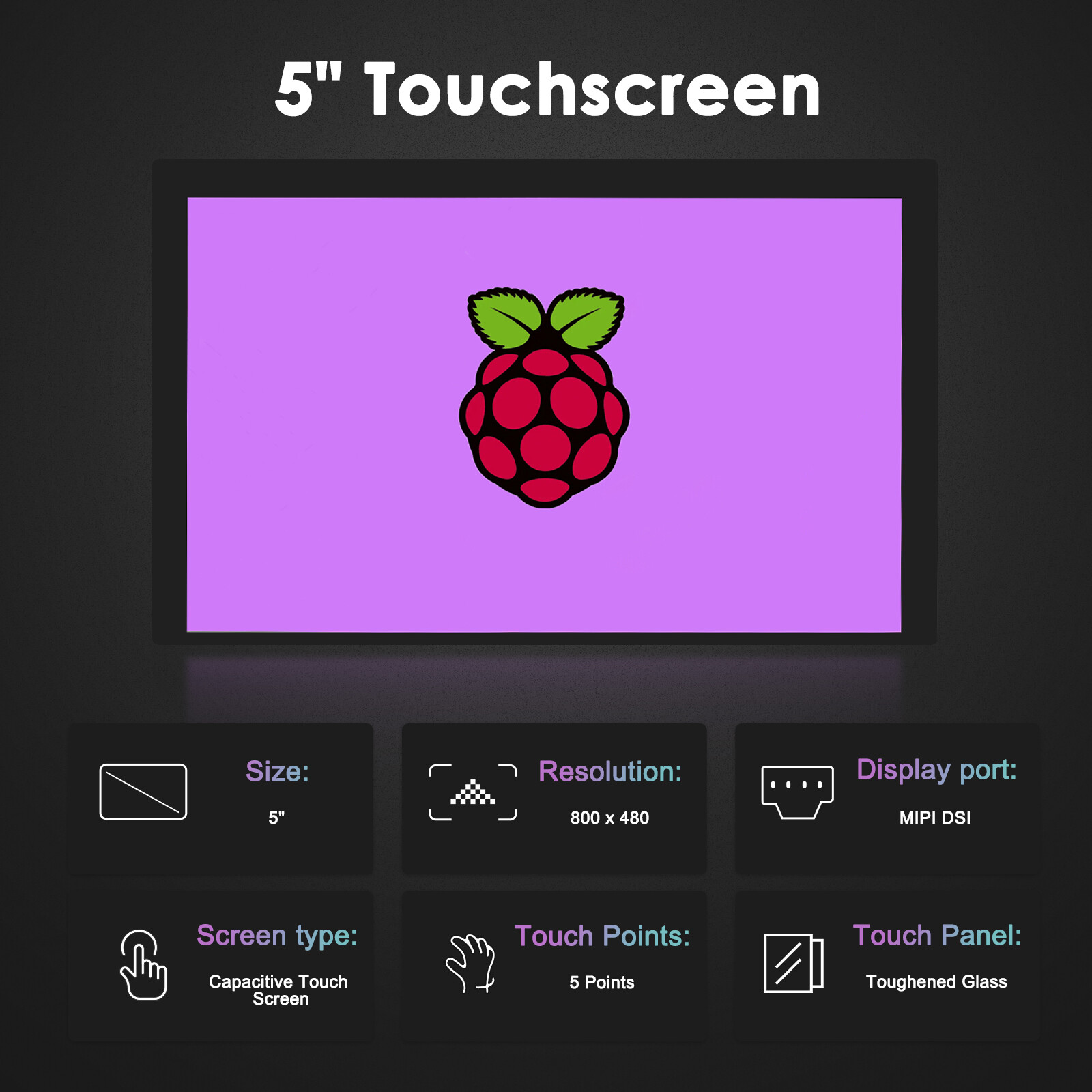 EYOYO Monitor Layar Sentuh Ras - Raspberry Pi 5 ulasan dan harga