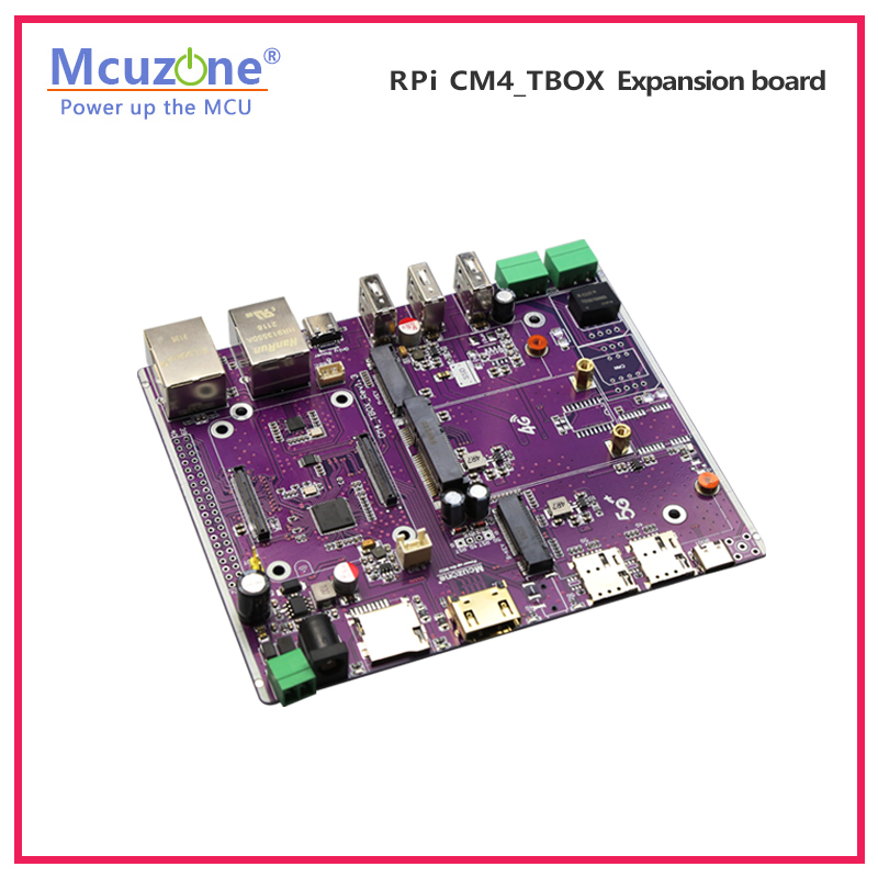 Raspberry Pi CM4_TBOX Papan Ek - Pi 4 Case ulasan dan harga