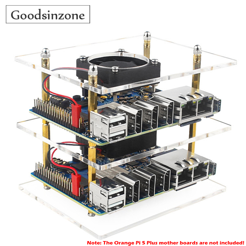 Set Casing Cluster 2 Lapis unt - Pi 4 Case ulasan dan harga