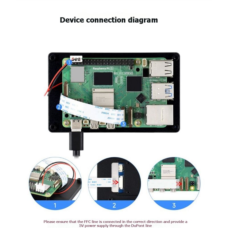 FC-[IANC-AB01] Untuk Papan Ras - Raspberry Pi 5 ulasan dan harga