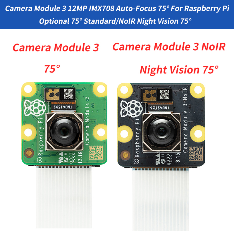Modul Kamera 3 Kamera 12MP MX7 - Pi Camera Module ulasan dan harga