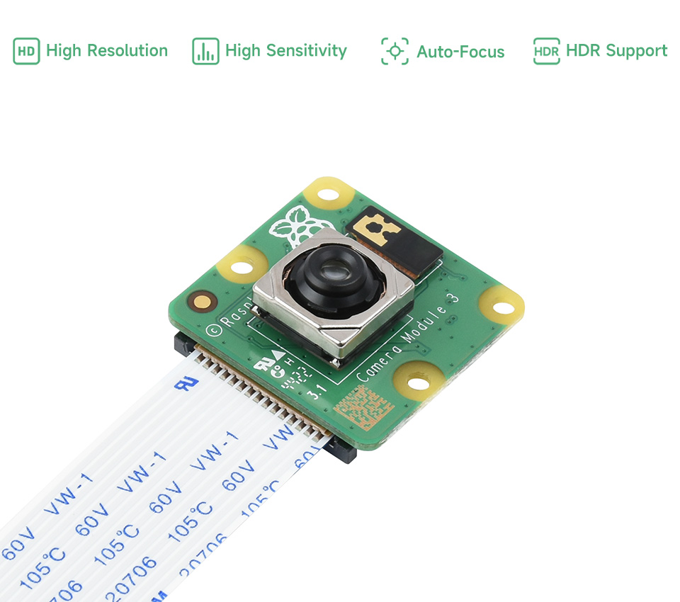 Modul Kamera 3 Kamera 12MP MX7 - Pi Camera Module ulasan dan harga