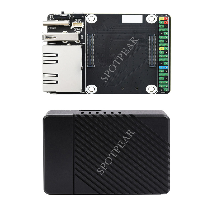 Raspberry Pi CM4 dual ETH mini - Pi 4 Case ulasan dan harga