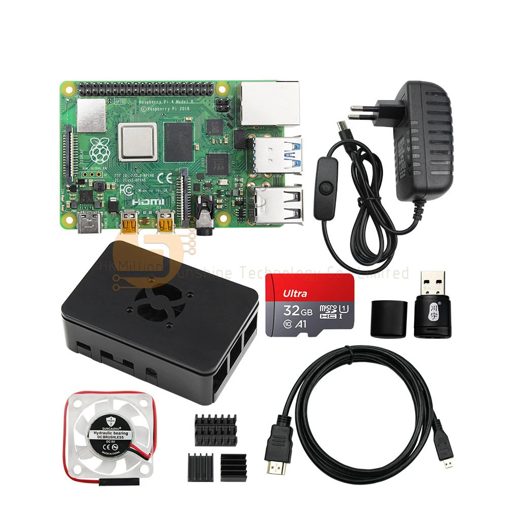 Kit pemula Raspberry Pi 4 8G 4 - Pi 4 Case ulasan dan harga