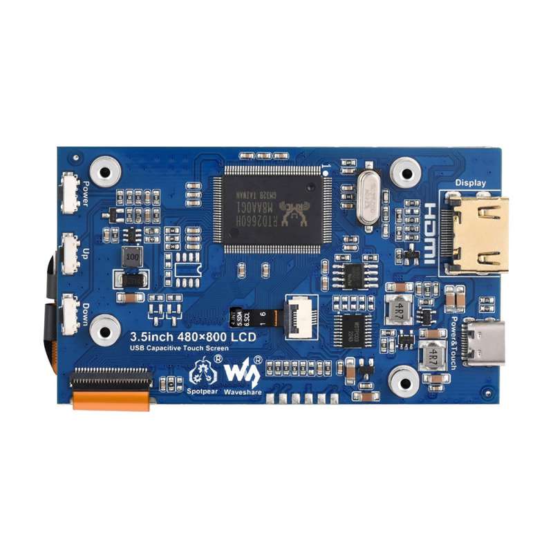 Layar LCD Sentuh Kapasitif IPS - Pi Display ulasan dan harga