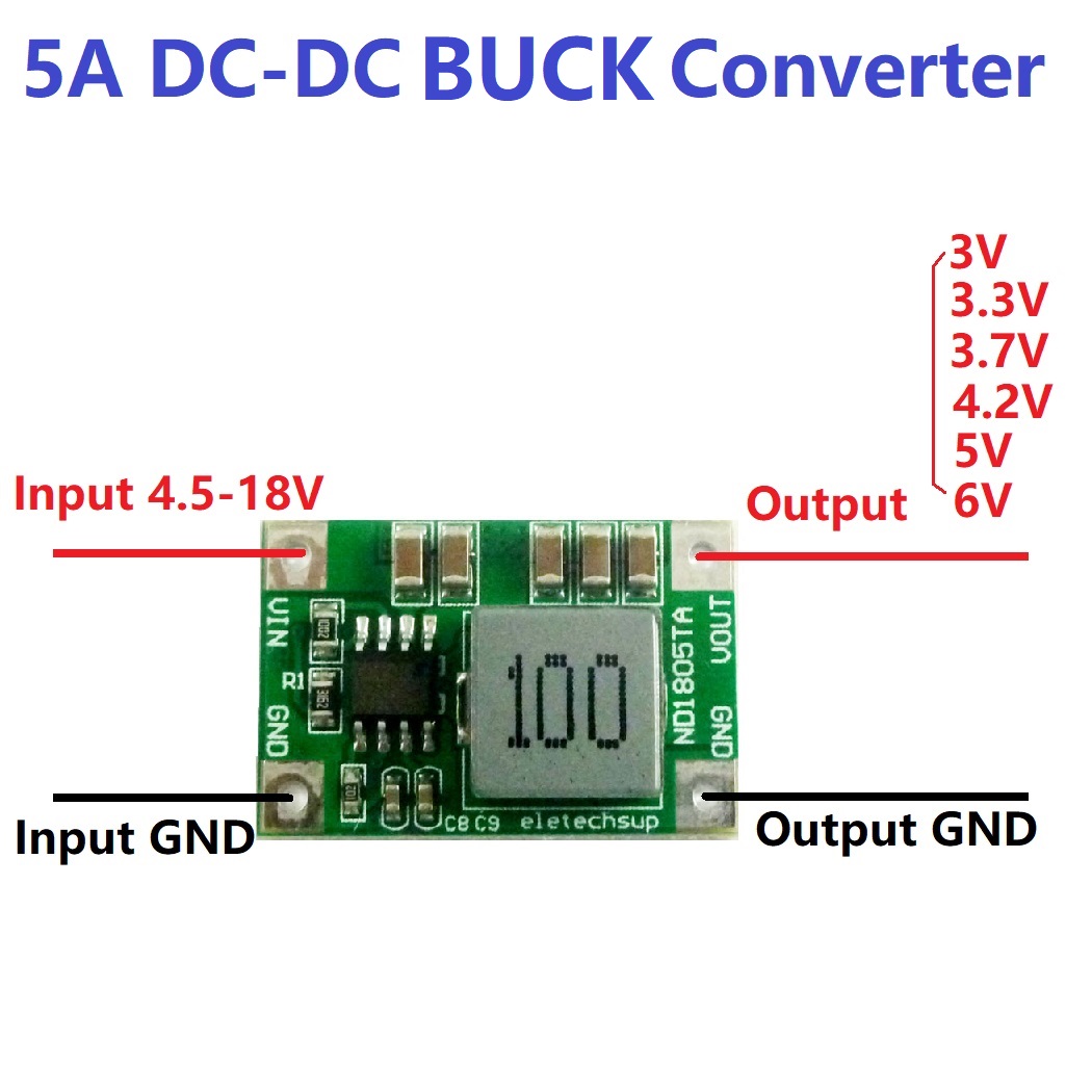 Modul Konverter DC-DC 5A, 4,5- - Raspberry Pi 5 ulasan dan harga